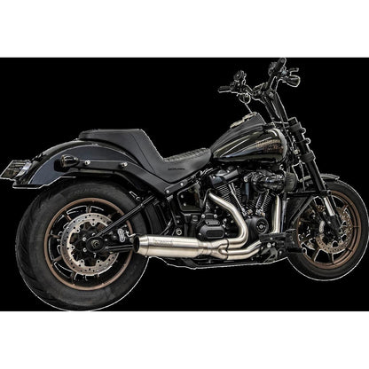 Bassani Manufacturing 2-into-1 Exhaust System with Superbike Muffler - Stainless Steel [MPN: 1S77SSE]_1427226