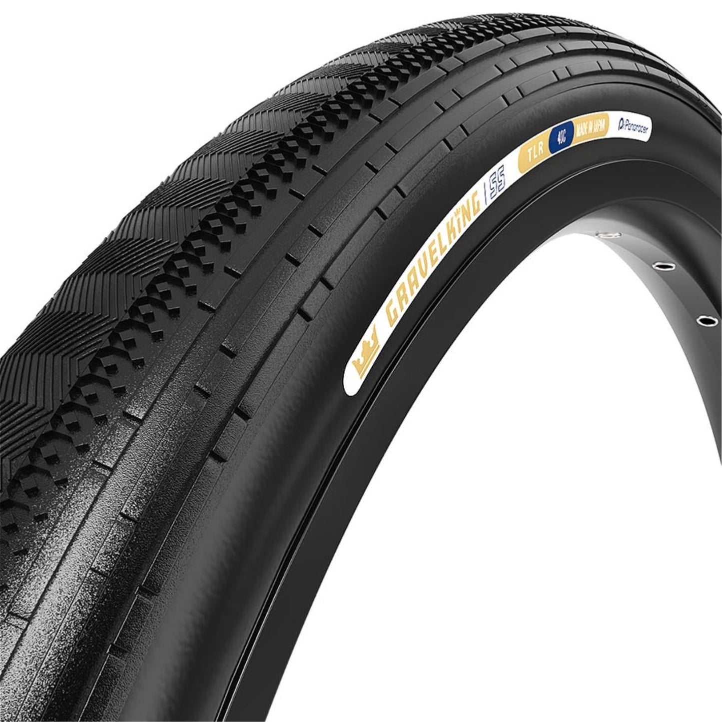 Panaracer GravelKing SS Gravel Tire 700x40C - Black [MPN: RF740-GKSS-B2]_1411725