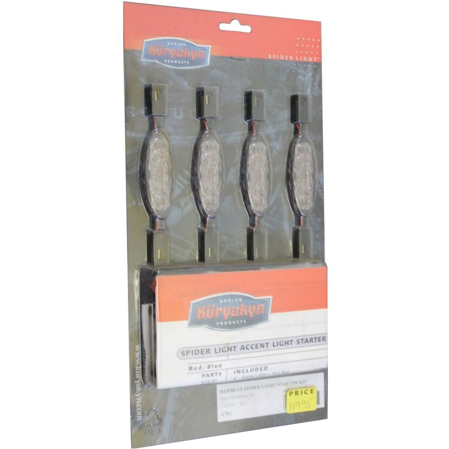 Kuryakyn Spider Light Expansion Kit - 12/Volt - White 4796_1420691