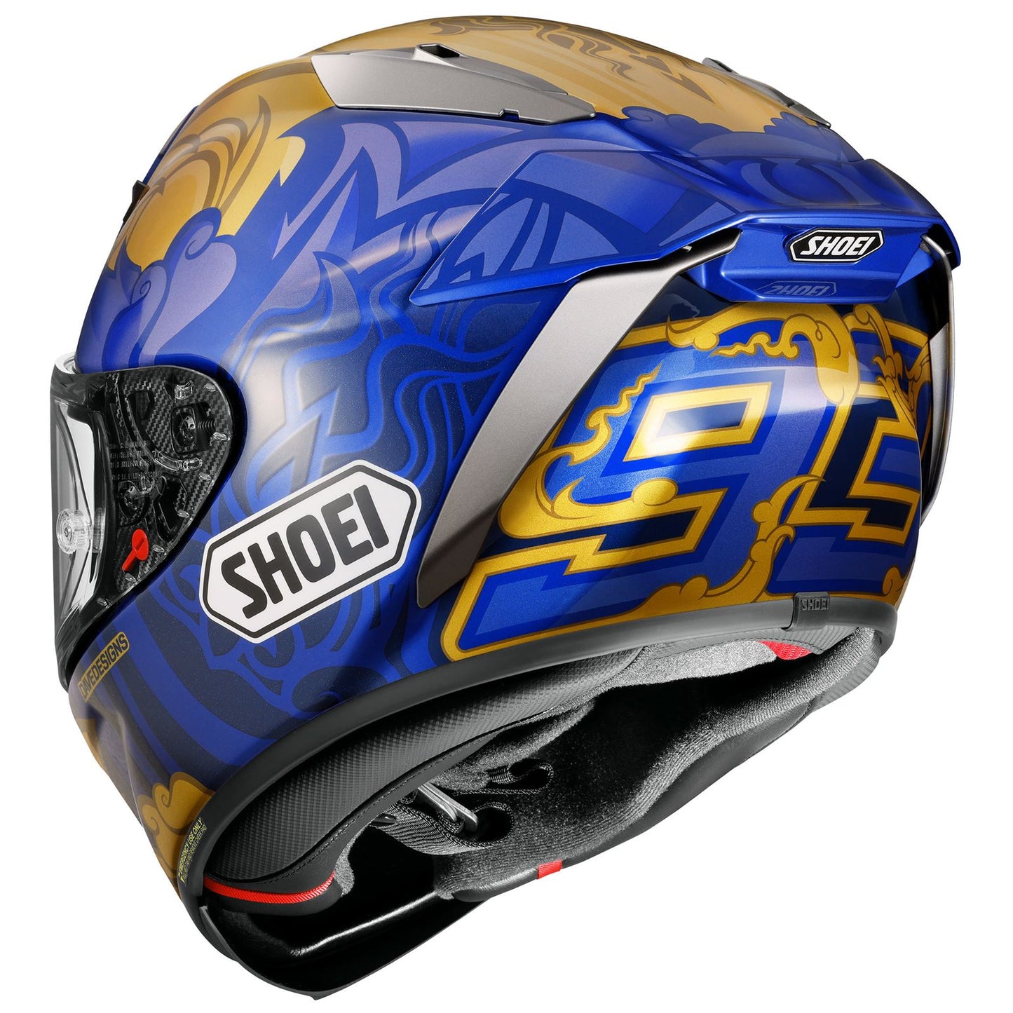 Shoei X-15 Marquez Thai Helmet - Blue/Gold - TC-1_1412305