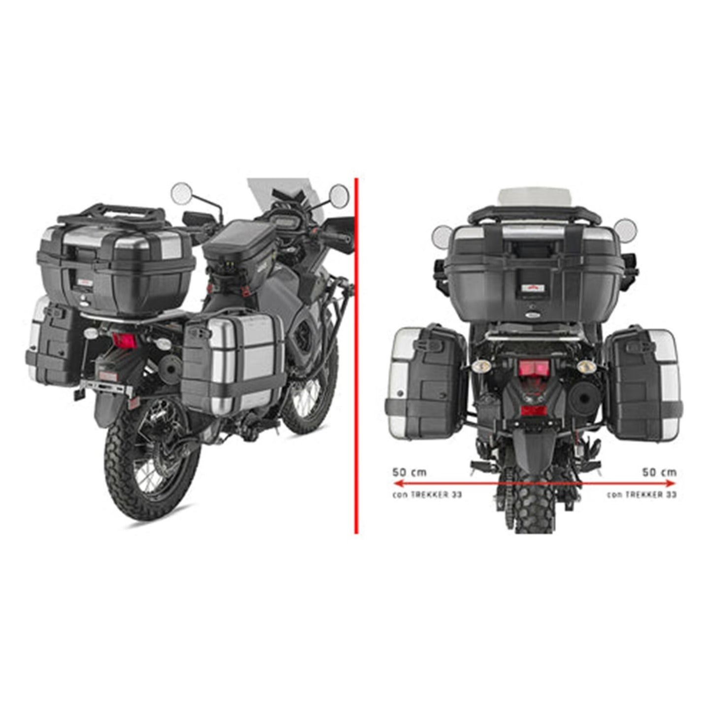 Givi Side Case Hardware - Monokey - for Kawasaki PL4133_1413103