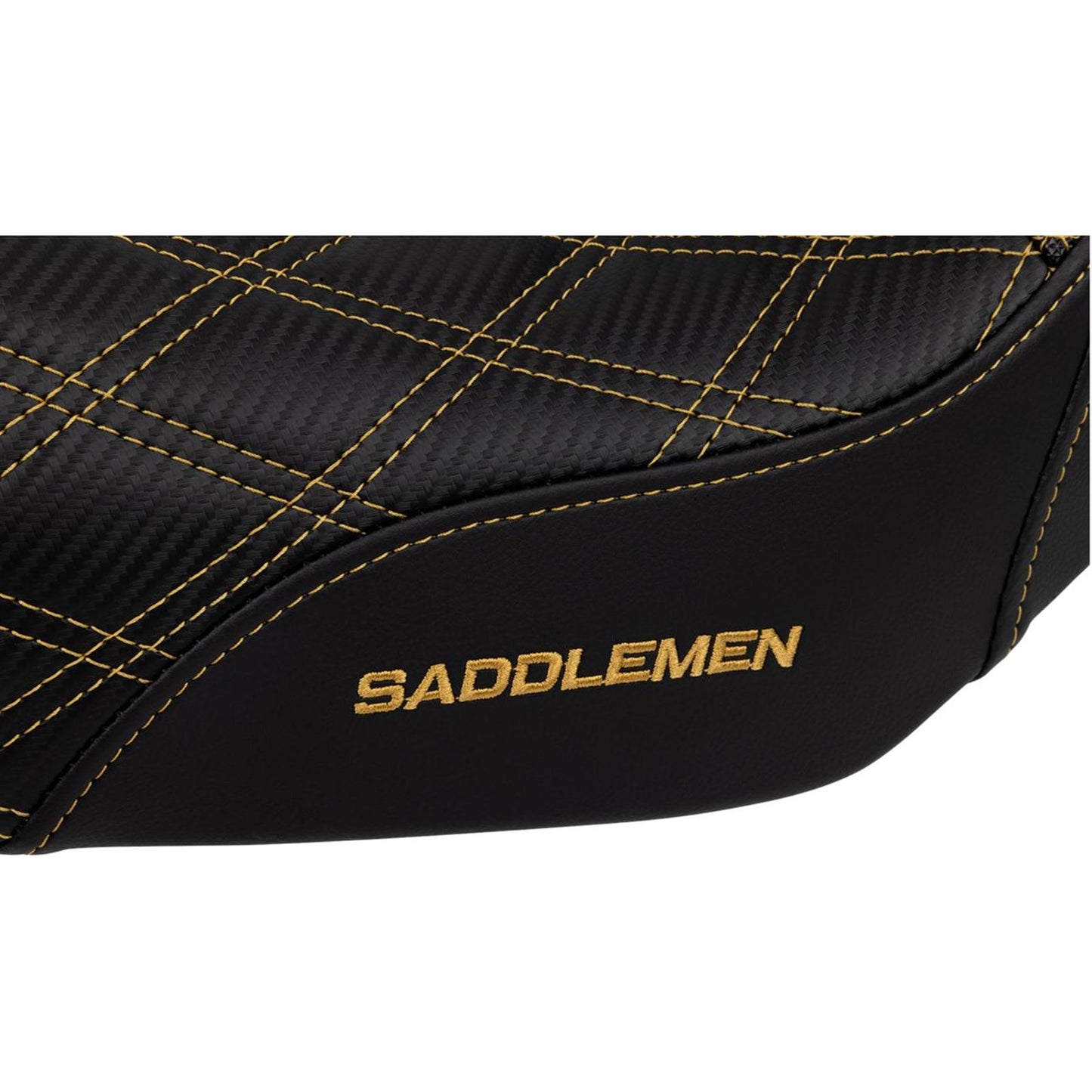 Saddlemen Pro Series SDC Performance Seat - Carbon Fiber/Lumbar Gripper SC80604GOL_1485761
