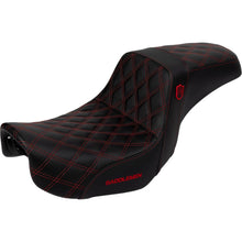 Saddlemen Pro Series SDC Performance Seat - Red Stitch - Dyna '06-'17 SC80604RED_1521530
