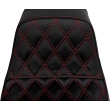 Saddlemen Pro Series SDC Performance Seat - Red Stitch - Dyna '06-'17 SC80604RED_1521531