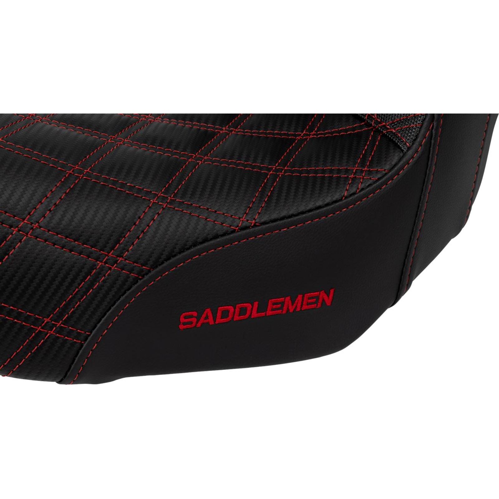 Saddlemen Pro Series SDC Performance Seat - Red Stitch - Dyna '06-'17 SC80604RED_1521532