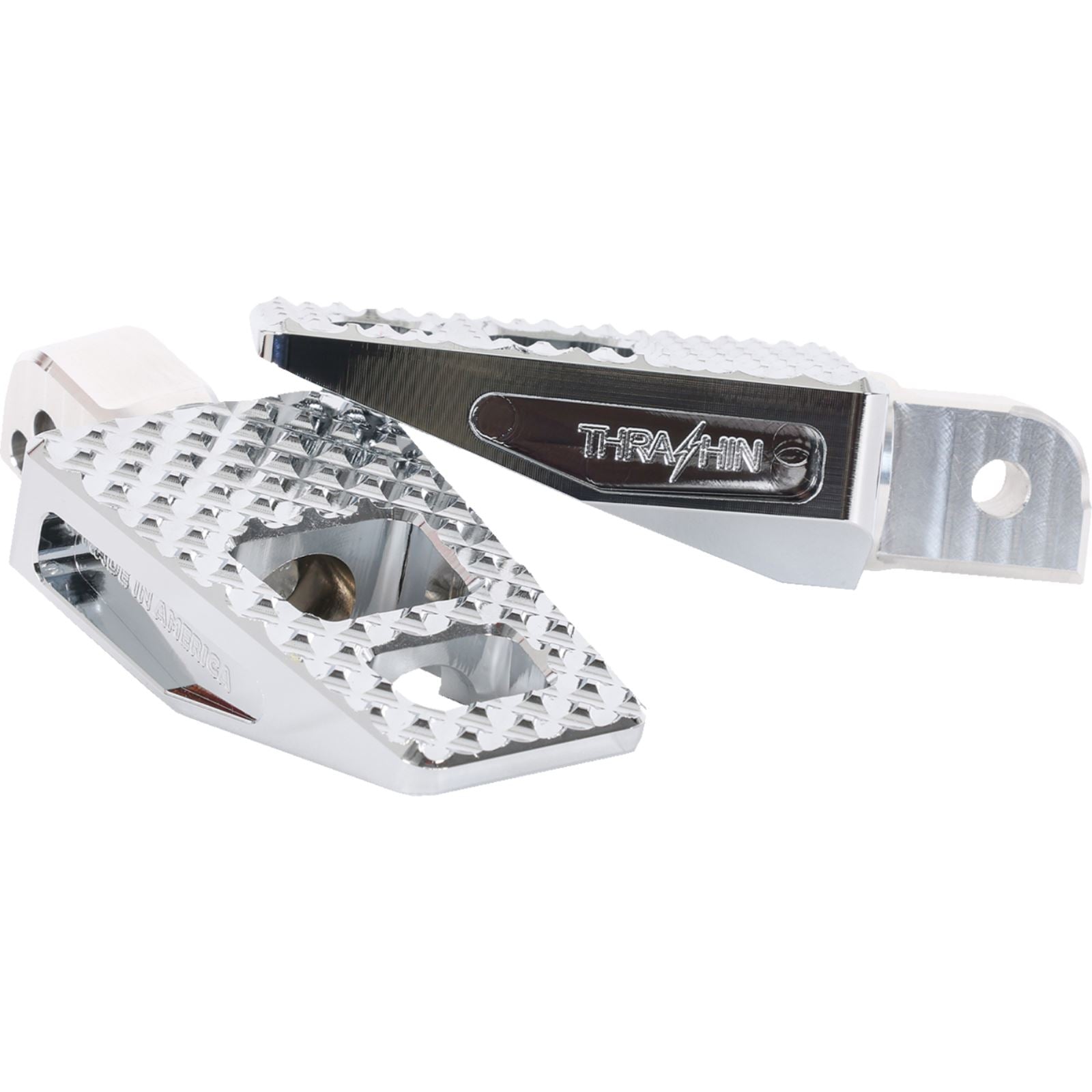 Thrashin Supply Company P-54 Footpegs - Rear - Chrome [MPN: TSC-2020-3-SR]_1413143