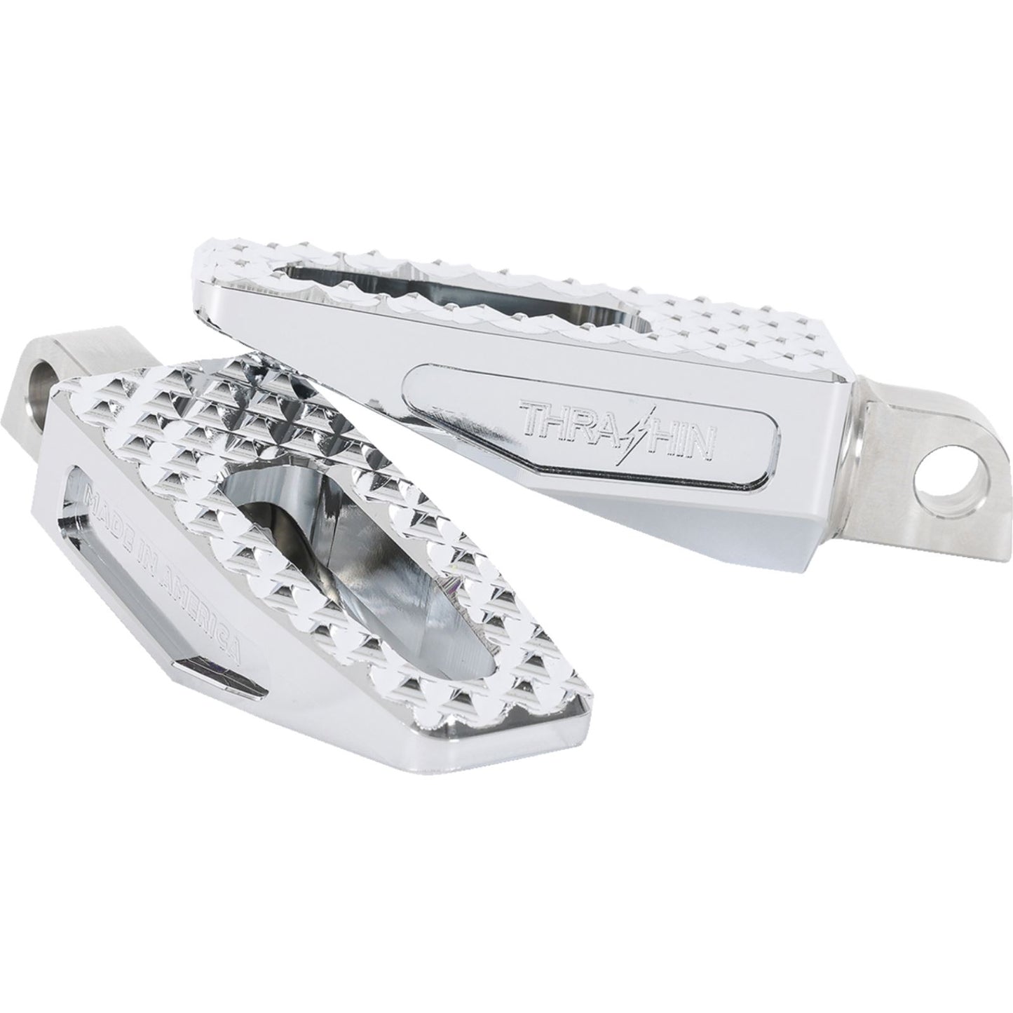 Thrashin Supply Company Slim P-54 Footpegs - Front/Rear - Chrome [MPN: TSC-2021-3-D]_1413145