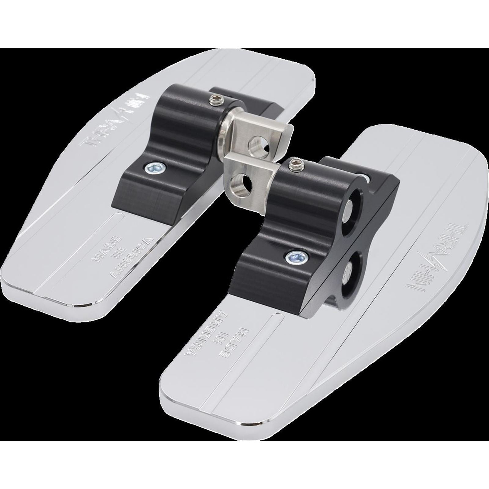 Thrashin Supply Company Mini Floorboards - Chrome for Harley-Davidson [MPN: TSC-2025-3]_1439045