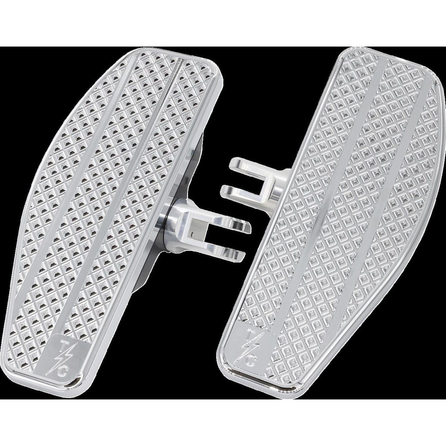 Thrashin Supply Company Mini Floorboards - Chrome for Harley-Davidson [MPN: TSC-2030-3]_1439044