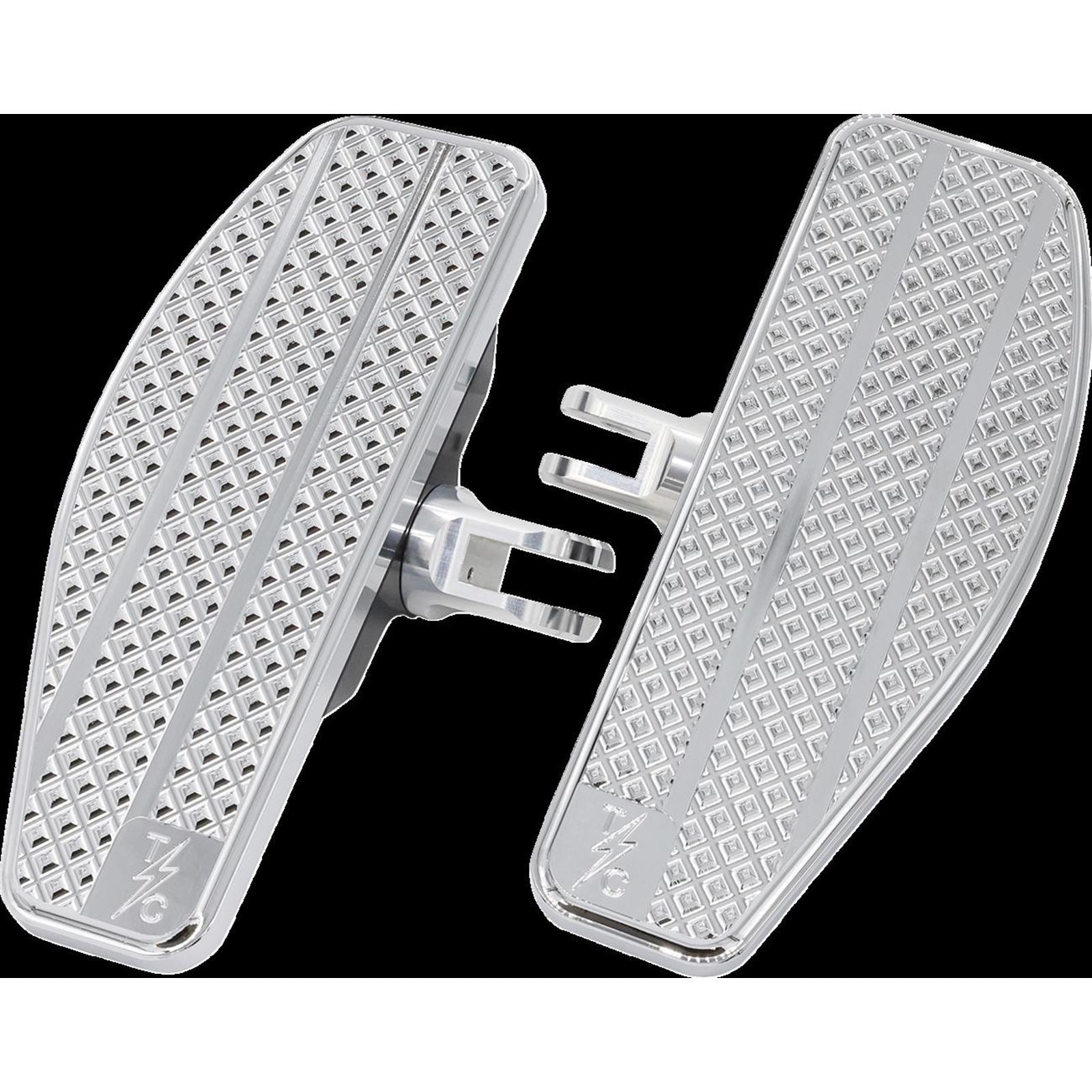 Thrashin Supply Company Mini Floorboards - Chrome for Harley-Davidson [MPN: TSC-2030-3]_1439044