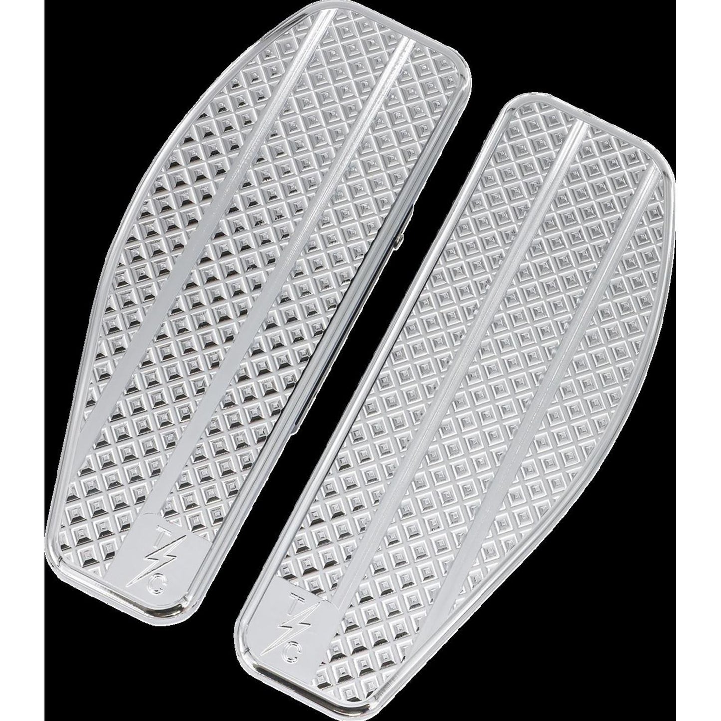 Thrashin Supply Company Mini Floorboards - Passenger - Chrome for Harley-Davidson [MPN: TSC-2205-3]_1439041