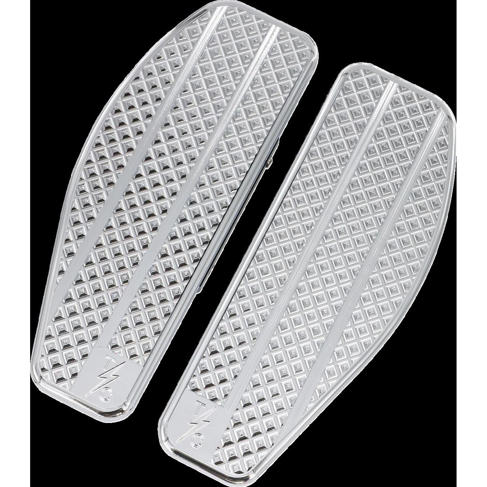 Thrashin Supply Company Mini Floorboards - Passenger - Chrome for Harley-Davidson [MPN: TSC-2205-3]_1439041