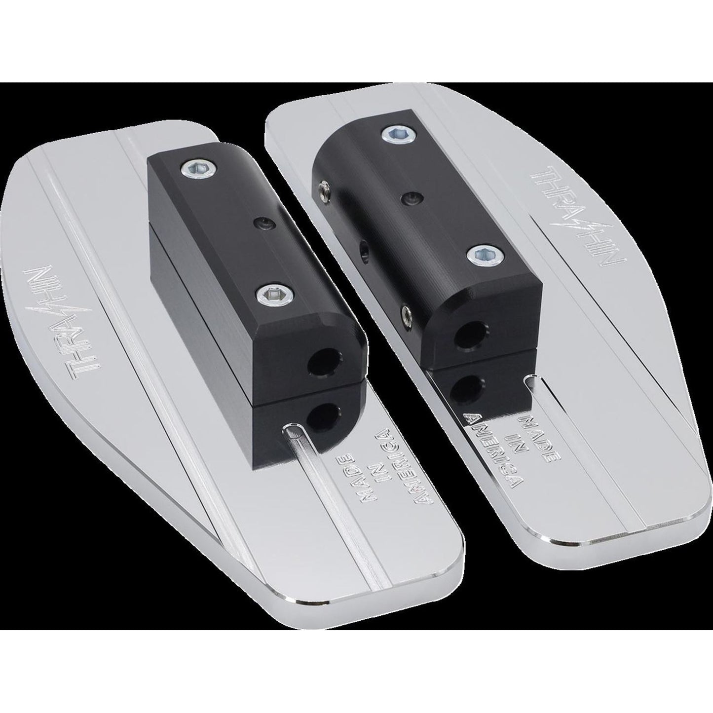 Thrashin Supply Company Mini Floorboards - Passenger - Chrome for Harley-Davidson [MPN: TSC-2205-3]_1439040