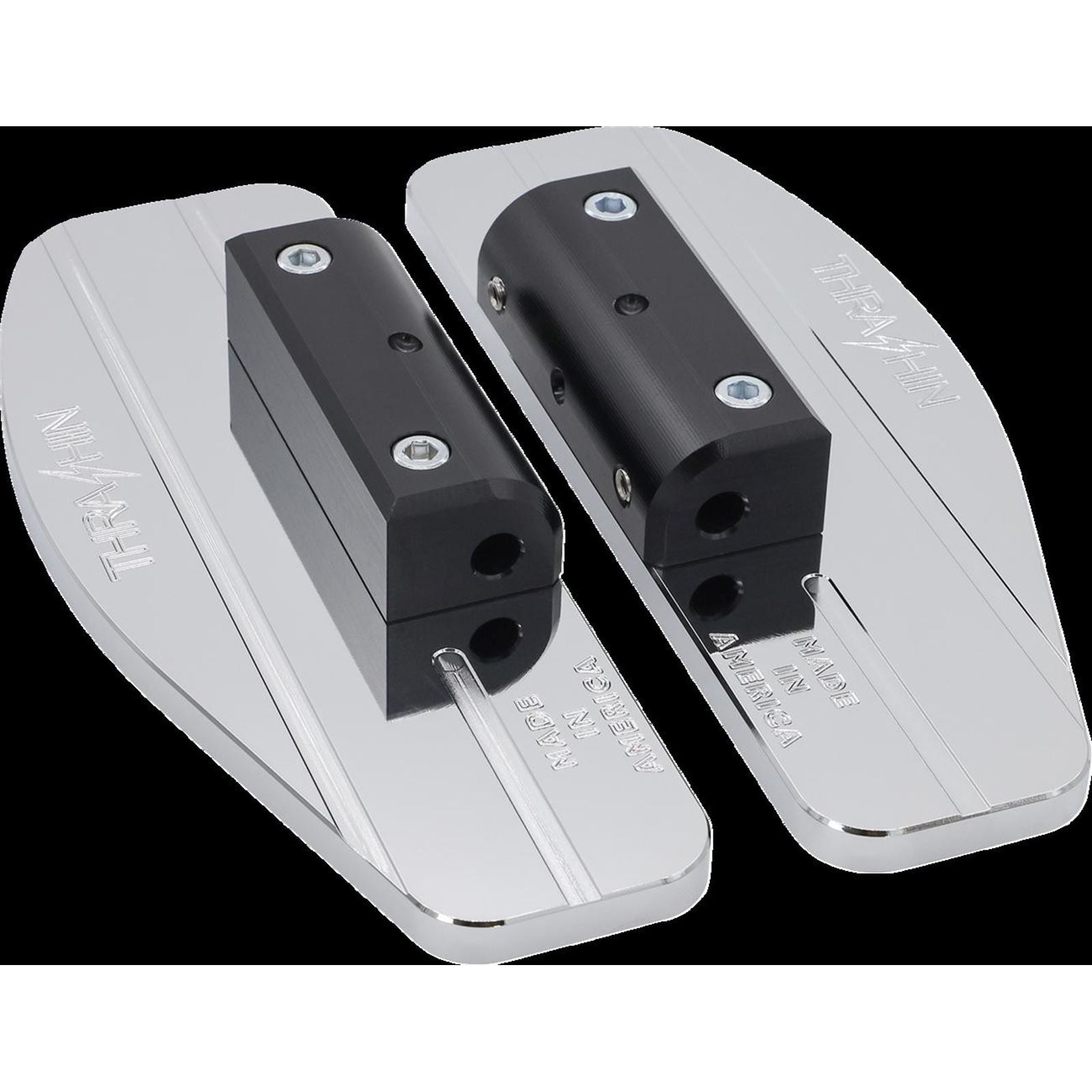 Thrashin Supply Company Mini Floorboards - Passenger - Chrome for Harley-Davidson [MPN: TSC-2205-3]_1439040