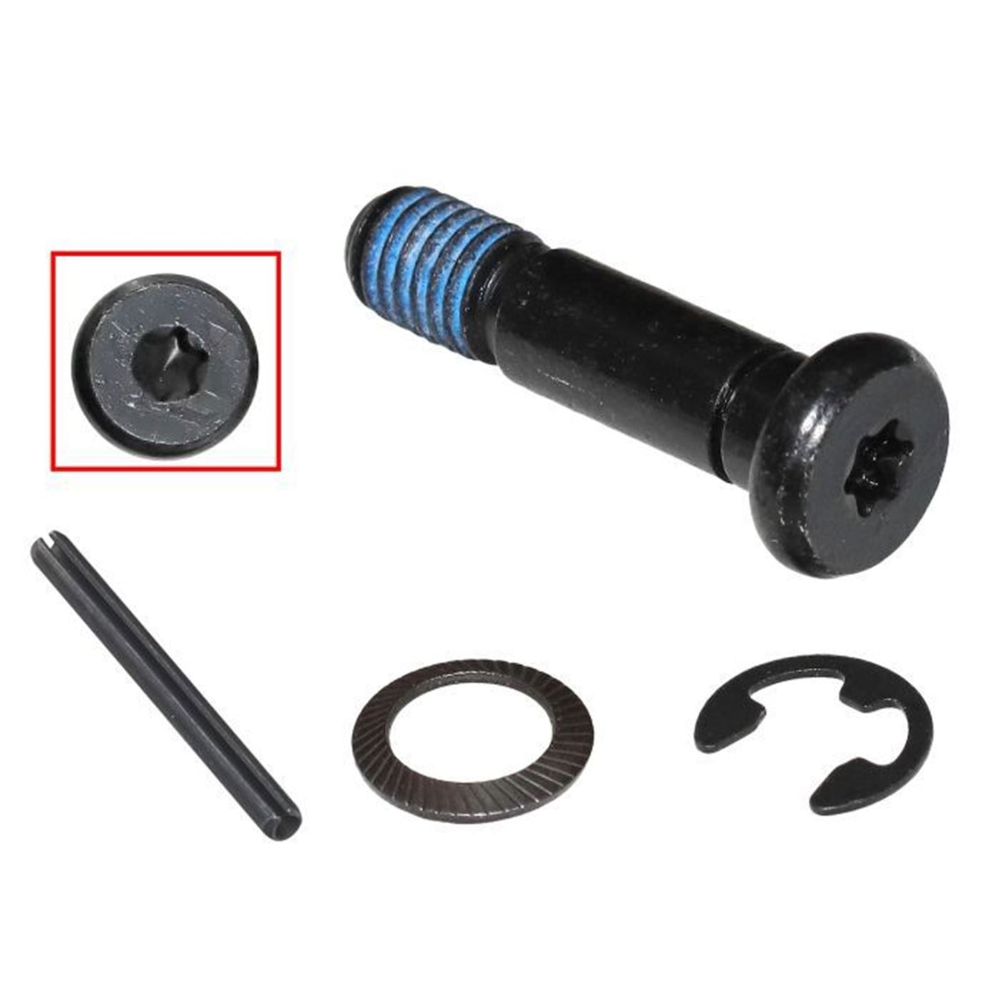 SPI Sports Parts Inc Roller Pivot Pin for QRS SE Condary Clutch SM-03251_1443848