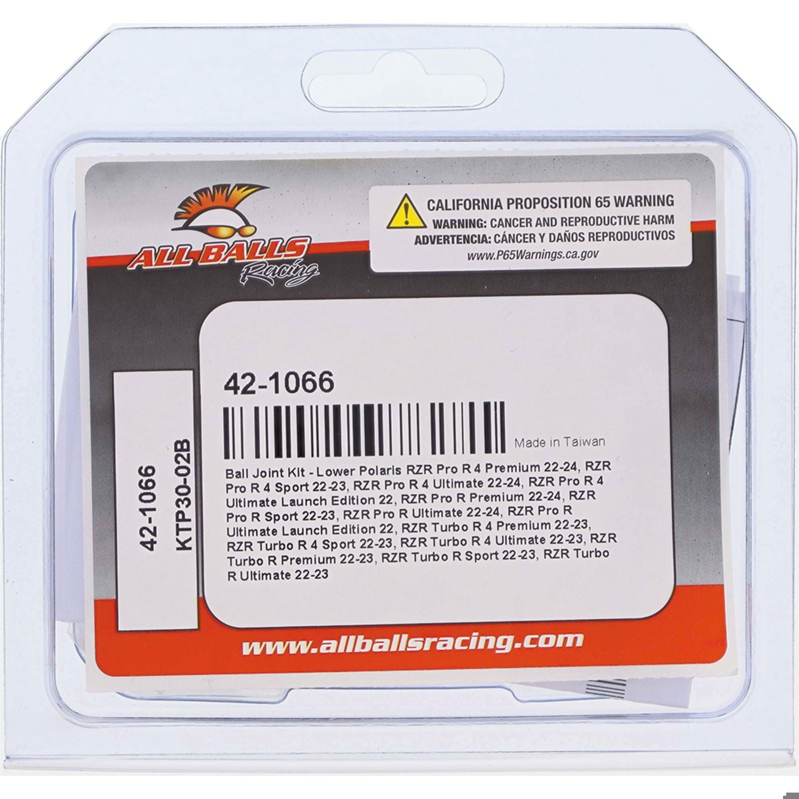 All Balls Racing Ball Joint Kit 42-1066_1524392