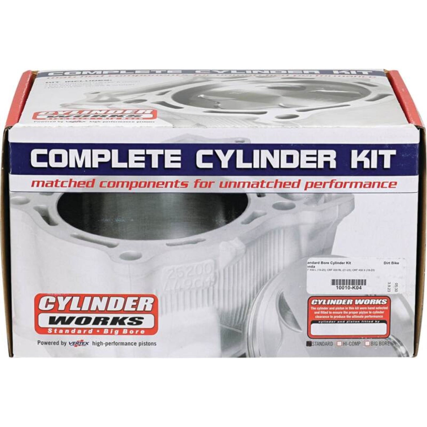 Cylinder Works Standard Bore Cylinder Kit Compatible with Honda [MPN: 10010-K04]_1618019