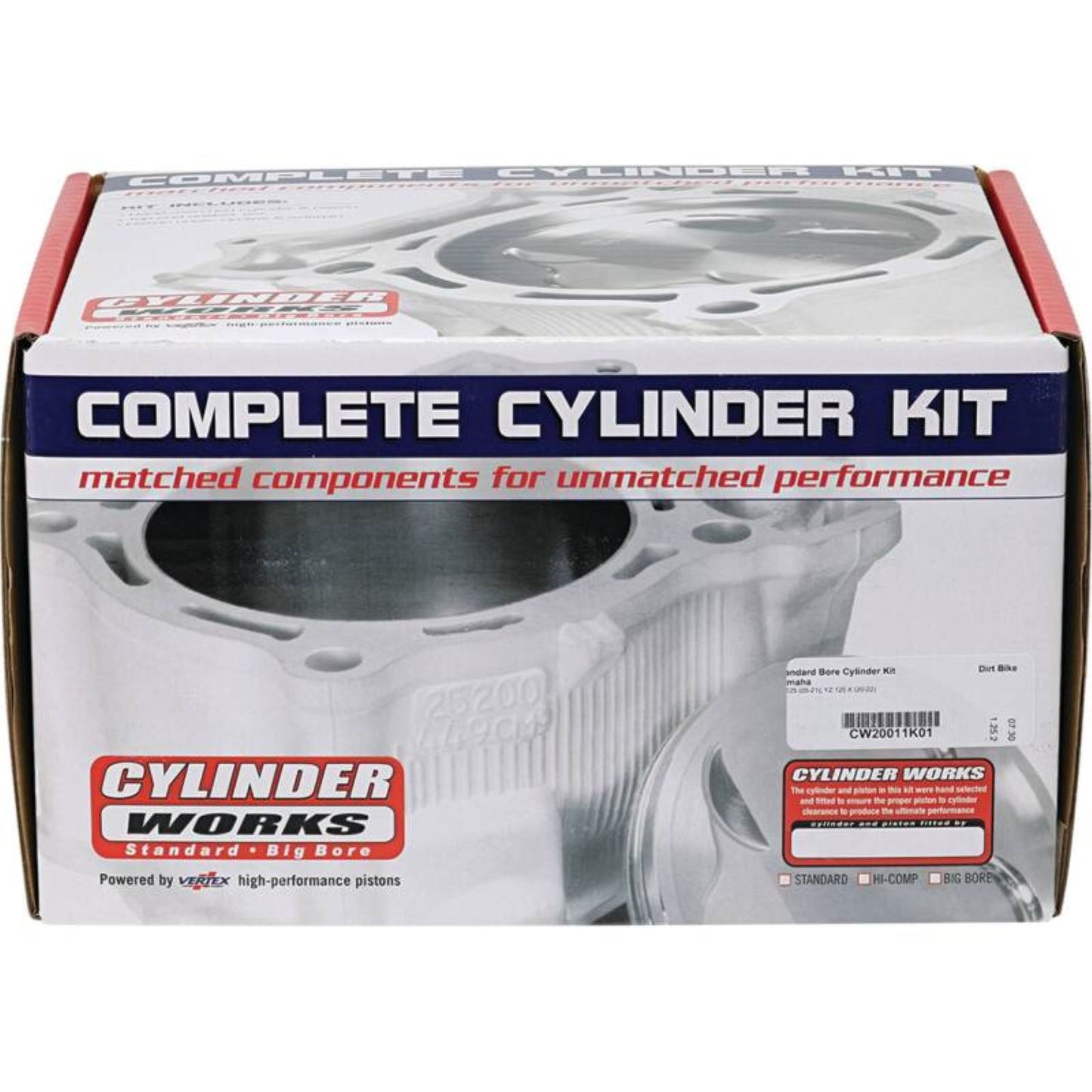 Cylinder Works Standard Bore Cylinder Kit Compatible with Yamaha [MPN: CW20011K01]_1617518