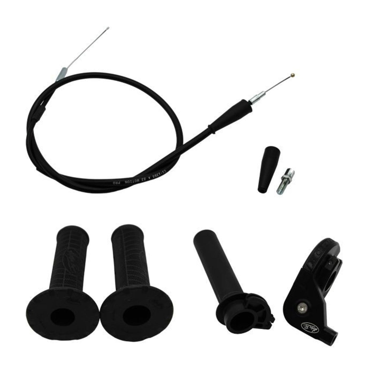 Motion Pro Turbo SE Throttle Kit - 01-2813/ 01-1355/Dirt Control II Grips 01-3005_1480135