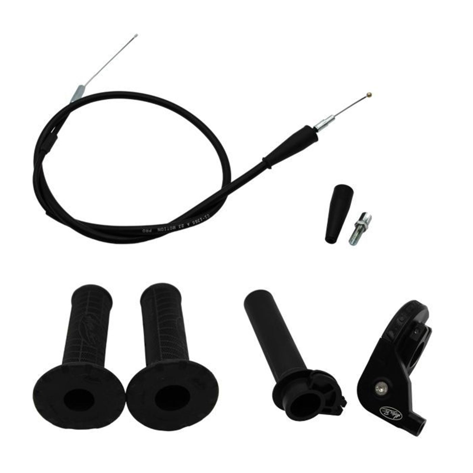 Motion Pro Turbo SE Throttle Kit - 01-2813/ 01-1355/Dirt Control II Grips 01-3005_1480135