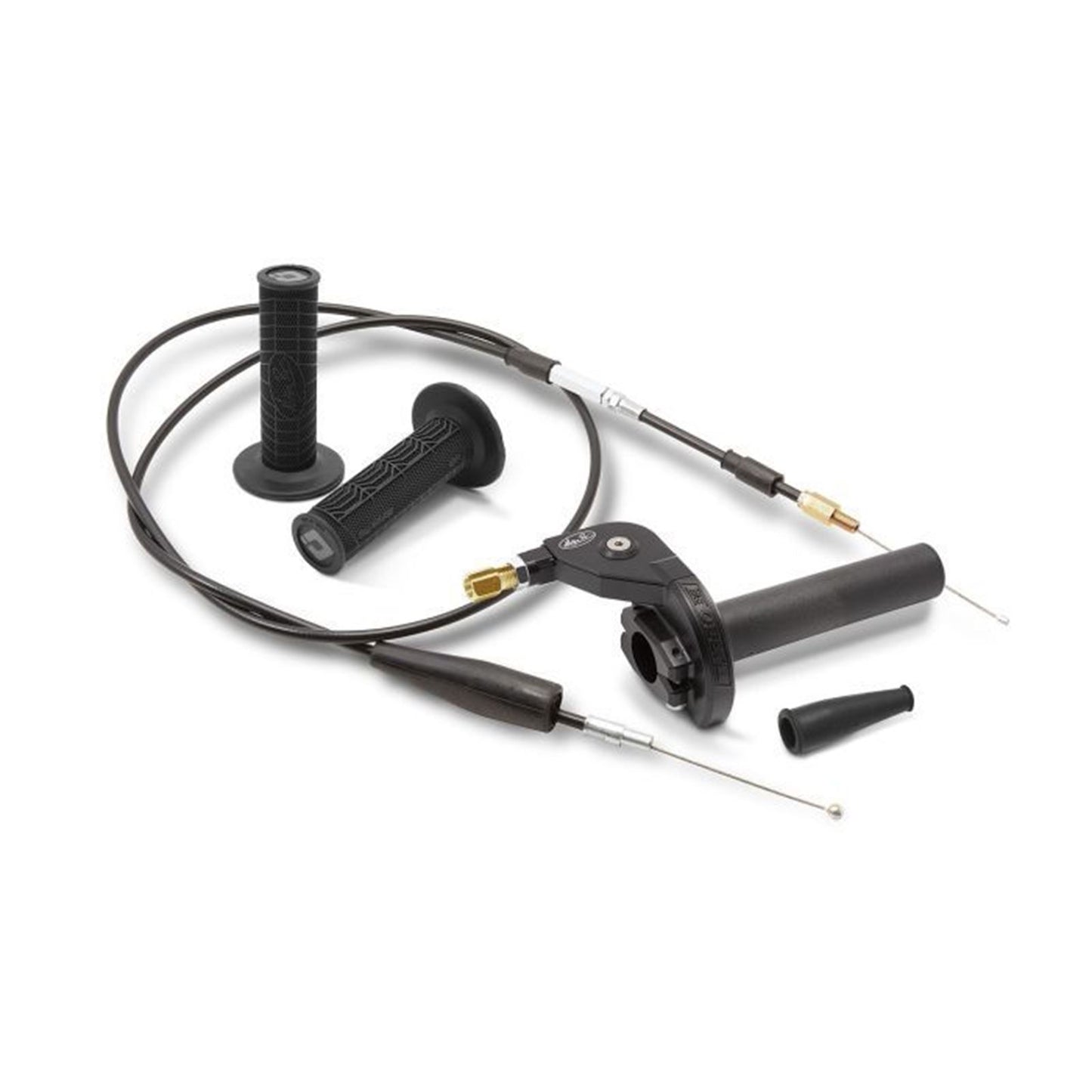 Motion Pro Turbo SE Throttle Kit - 01-2813/ 01-1362/Dirt Control II Grips 01-3012_1443509