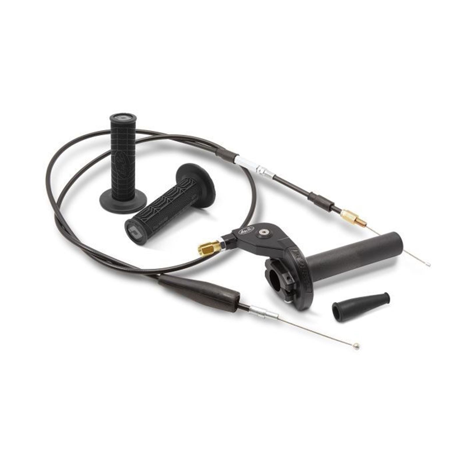 Motion Pro Turbo SE Throttle Kit - 01-2813/ 01-1362/Dirt Control II Grips 01-3012_1443509