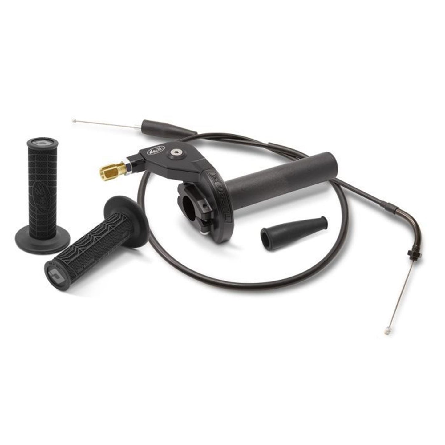 Motion Pro Turbo SE Throttle Kit - 01-2813/ 01-1028/Dirt Control II Grips 01-3022_1443515