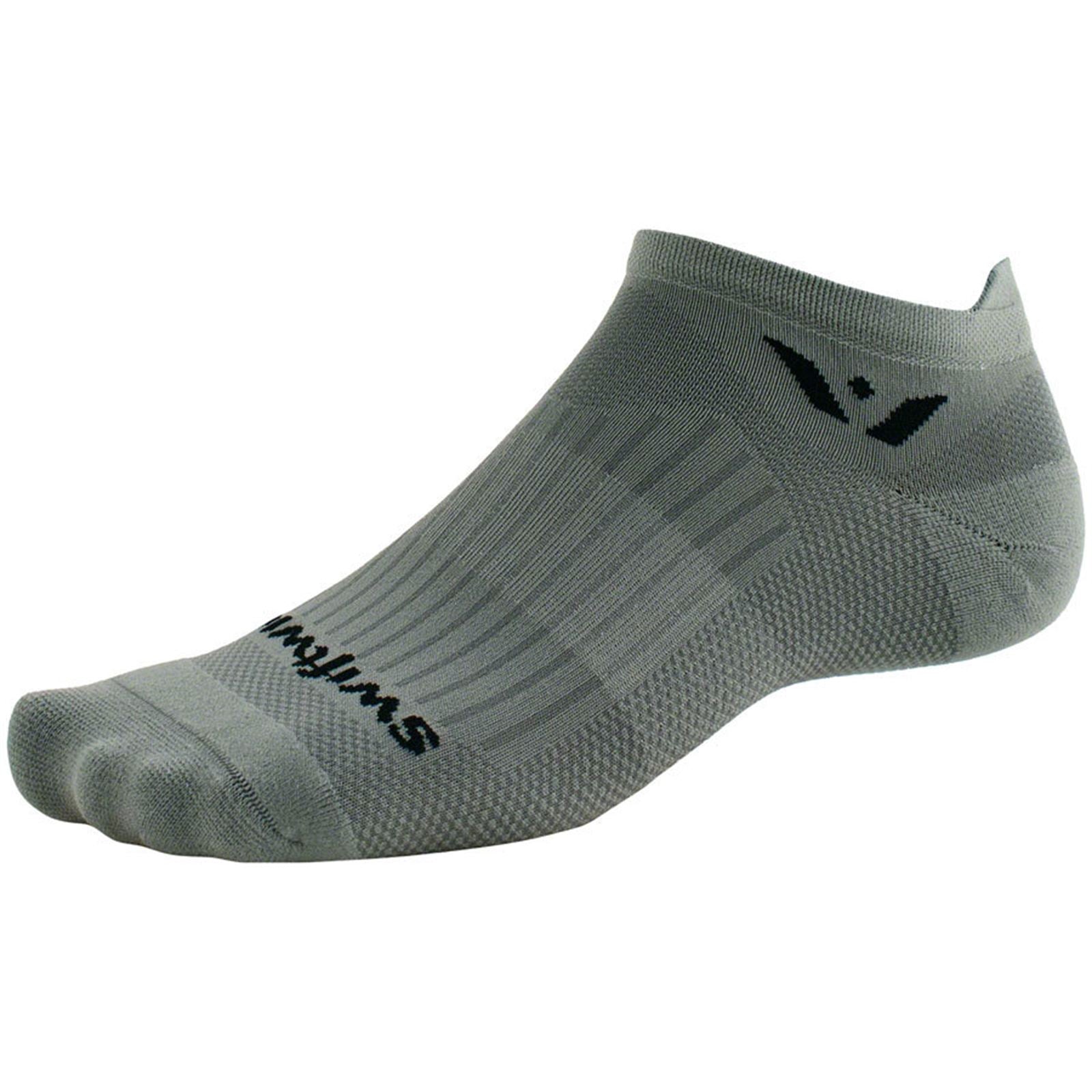 Swiftwick Aspire Zero Tab Socks - Pewter_1931498