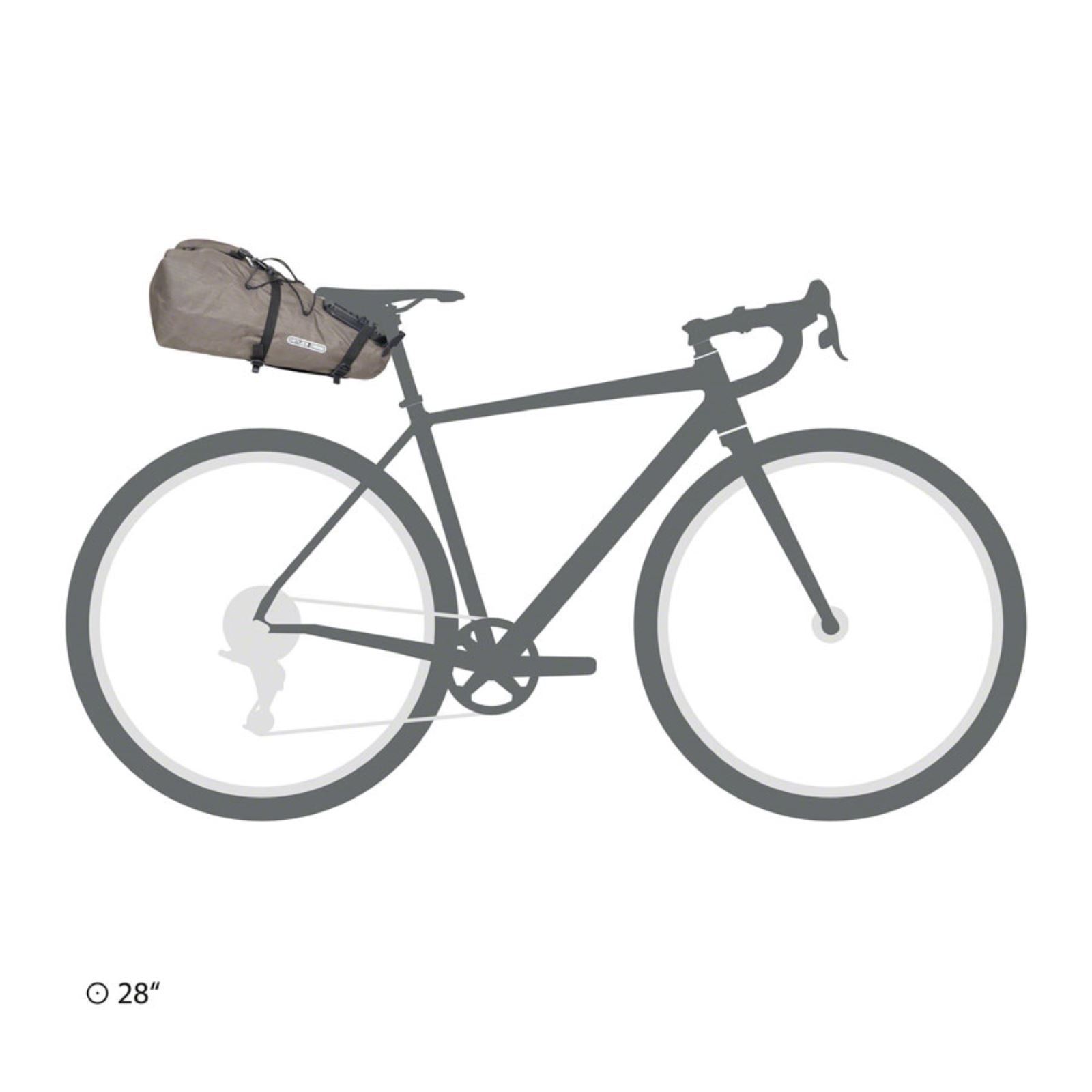 Ortlieb Bikepacking Seat Pack - 13/Liter - Dark Sand [MPN: F9904]_1440626