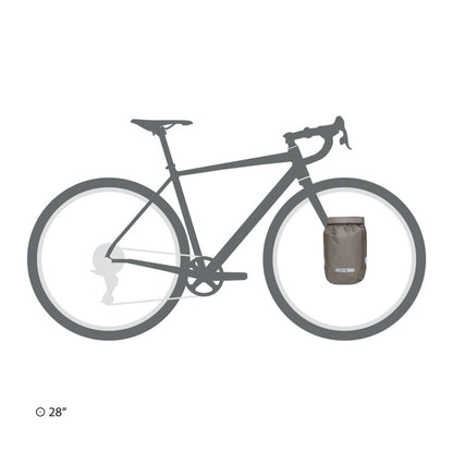 Ortlieb Fork Pack Front Pannier - 4.1/Liter - Each - Dark Sand [MPN: F9994]_1440602