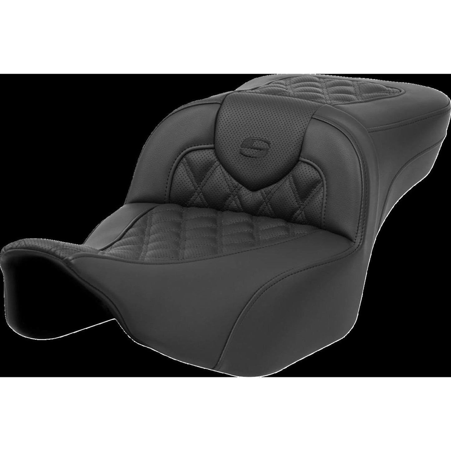 Saddlemen Roadsofa™ Extended Reach Seat - Lattice Stitch - FL '23-'24 823-07-184_1434958