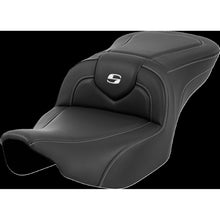 Saddlemen Roadsofa™ Seat - Carbon Fiber - Silver Stitch/Silver Logo FL '23-'24 823-07-185_1434960