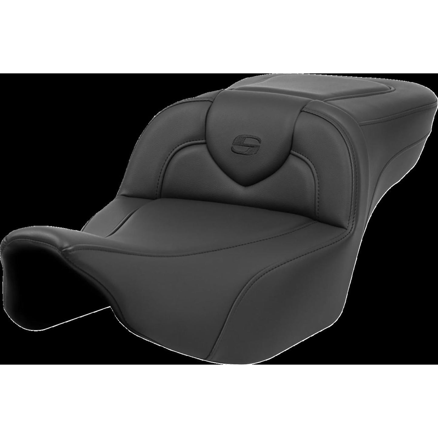 Saddlemen Roadsofa™ Extended Reach Seat - Black Stitch - FL '23-'24 823-07-188_1434966