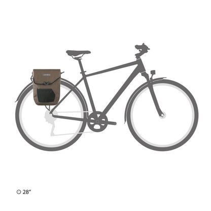Ortlieb Pedal Mate Pannier - 16/Liter - Each - Dark Sand [MPN: F8224]_1440607