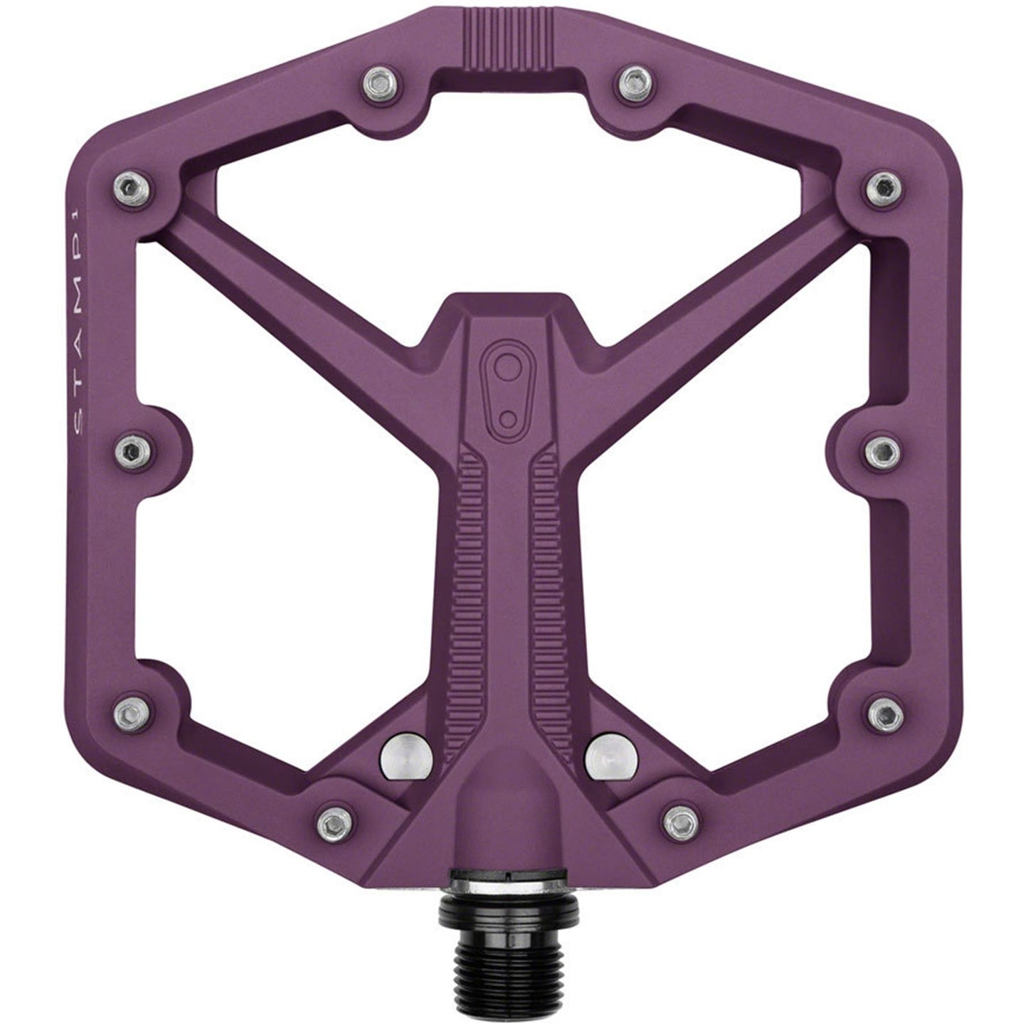 Crankbrothers Stamp 1 Gen 2 Pedals - Platform, Composite, 9/16", Purple, Small [MPN: 16818]_1771582