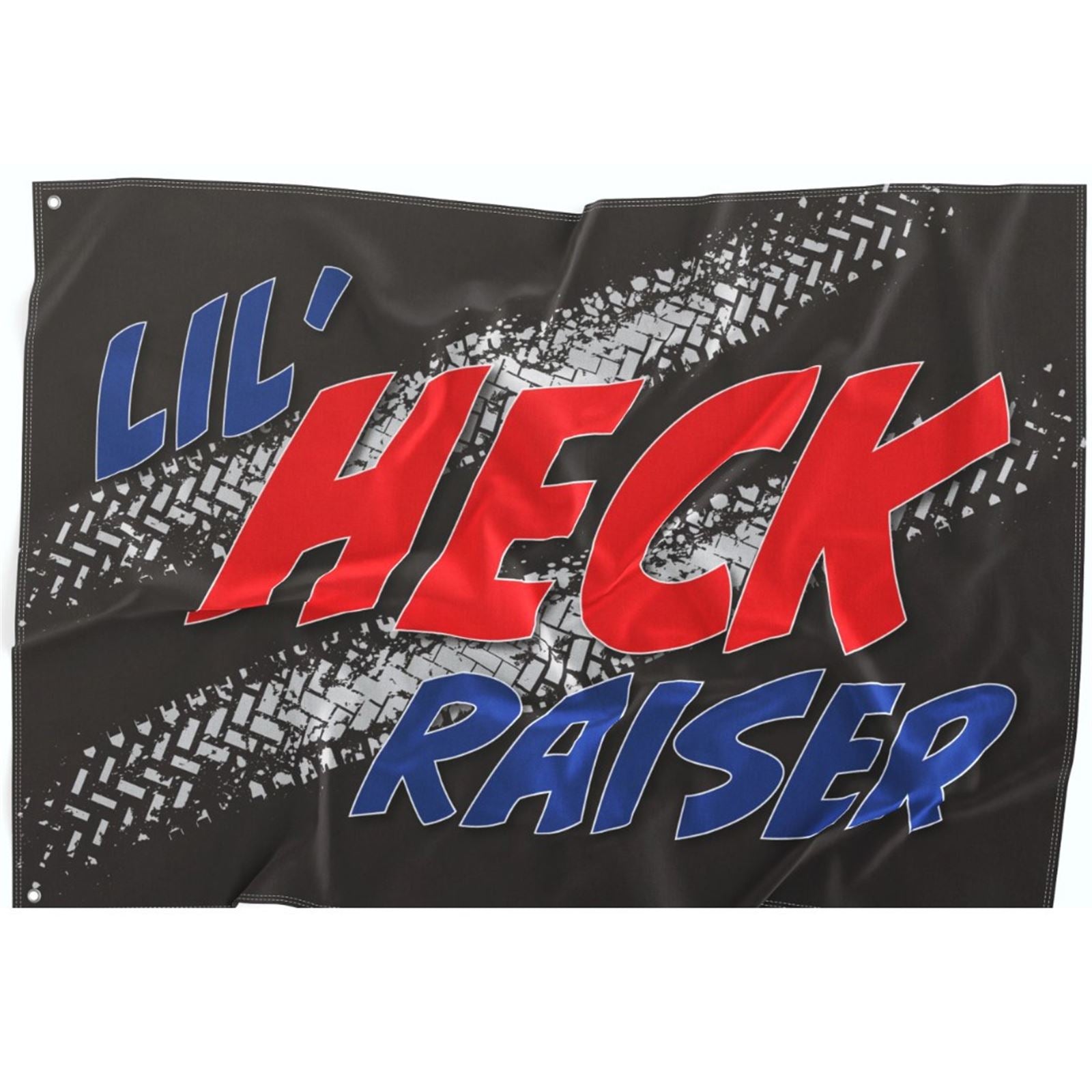 HighViz Flag Co. Lil' Heck Raiser Small Driver Side 18"x12" 140SmD_1443705