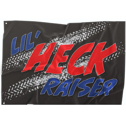 HighViz Flag Co. Lil' Heck Raiser Small Driver Side 18"x12" 140SmD_1443705