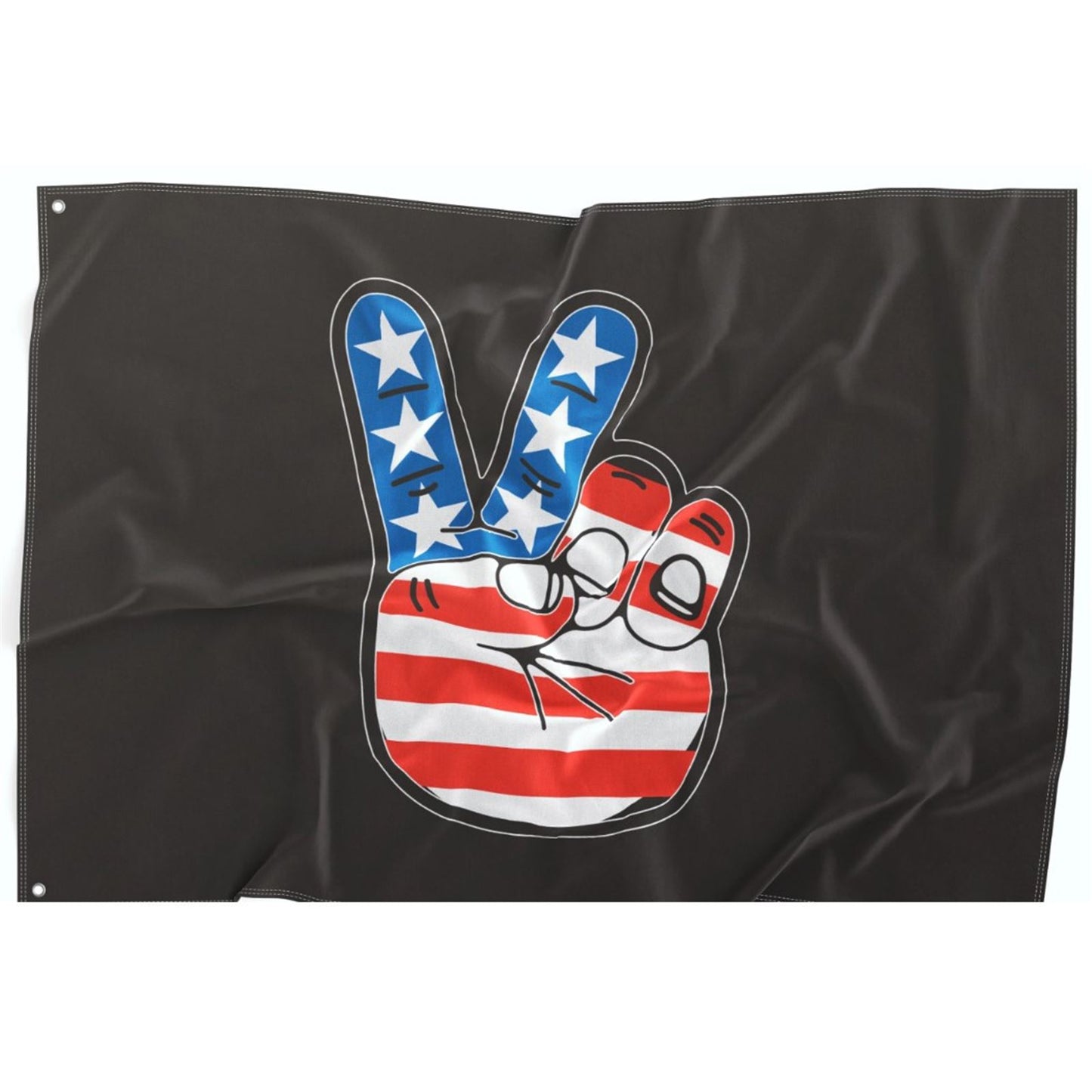 HighViz Flag Co. American Peace Small Driver Side 18"x12" 142SmD_1443715