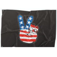 HighViz Flag Co. American Peace Small Driver Side 18"x12" 142SmD_1443715