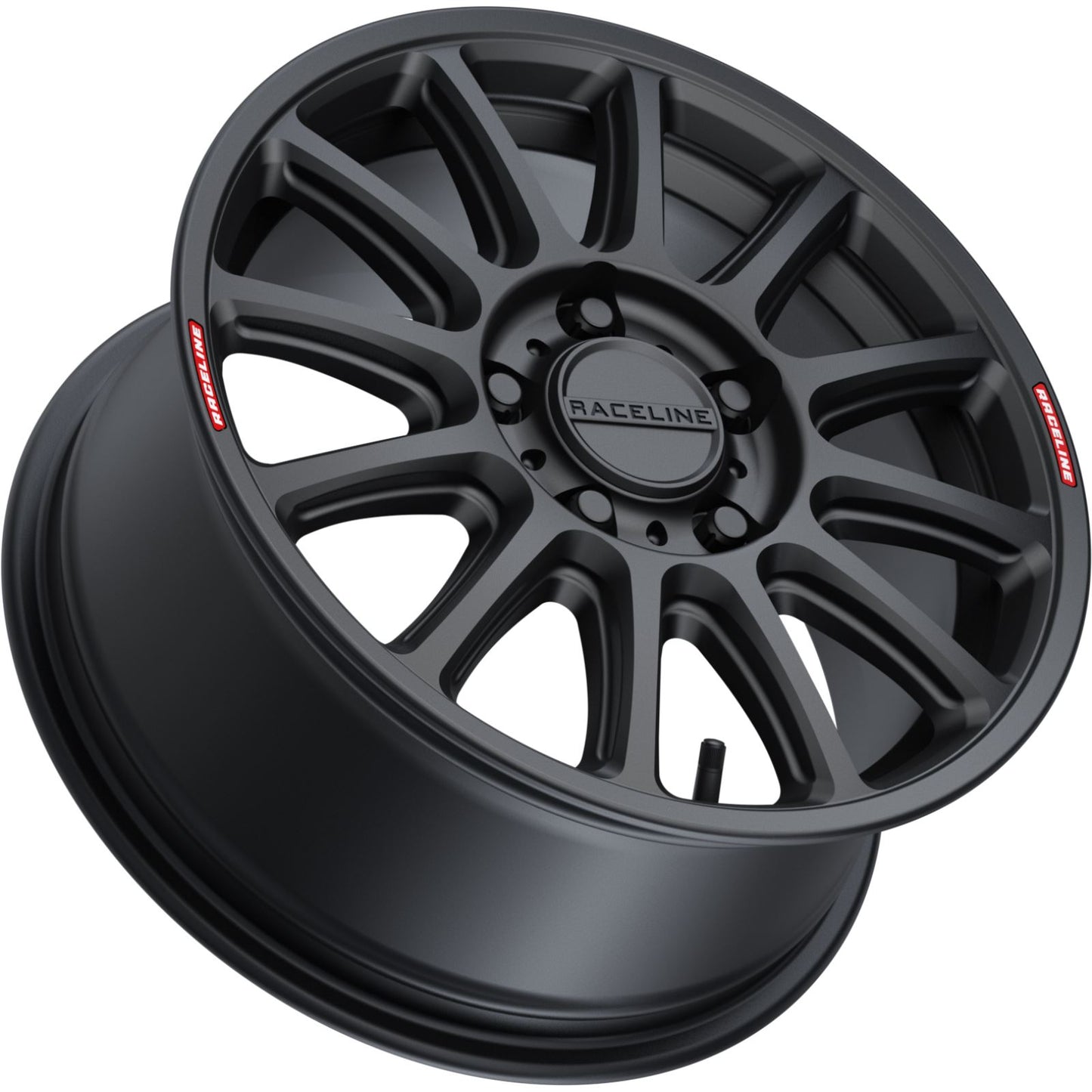 Raceline Wheel - Alpha - Front/Rear - Black - 15x7 - 5/114.3 - +56 mm A14VB-57012+56_1438029