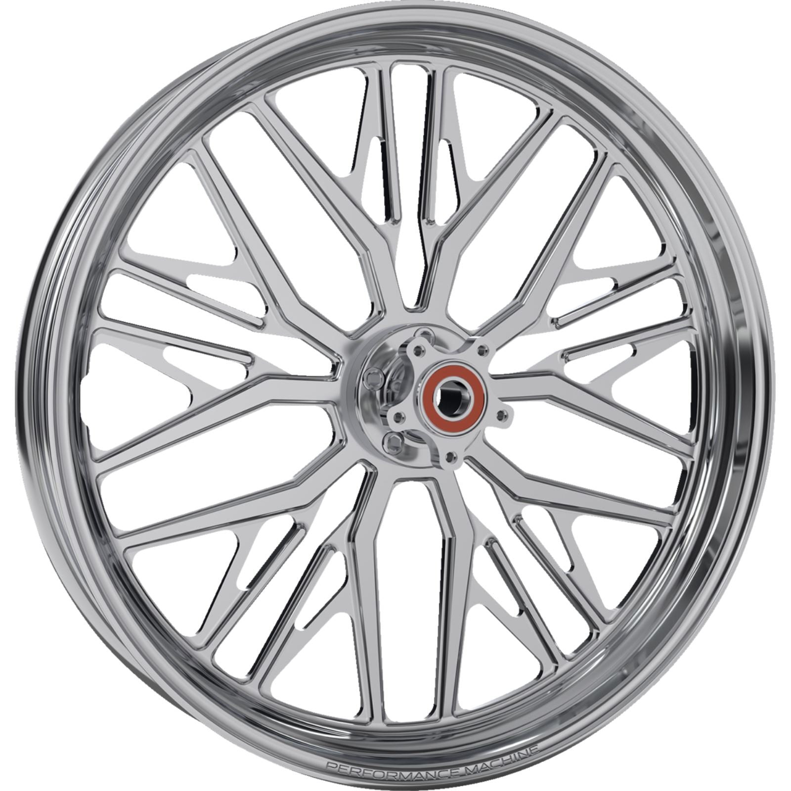 Performance Machine Wheel - Nivis - Front - Dual Disc/without ABS - Chrome 21x3.5 1202-7106R-NVS-CH_1438092