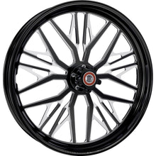 Performance Machine Wheel - Nivis - Front - Dual Disc Black/Platinum - 21x3.5 1204-7106R-NVS-BMP_1487210