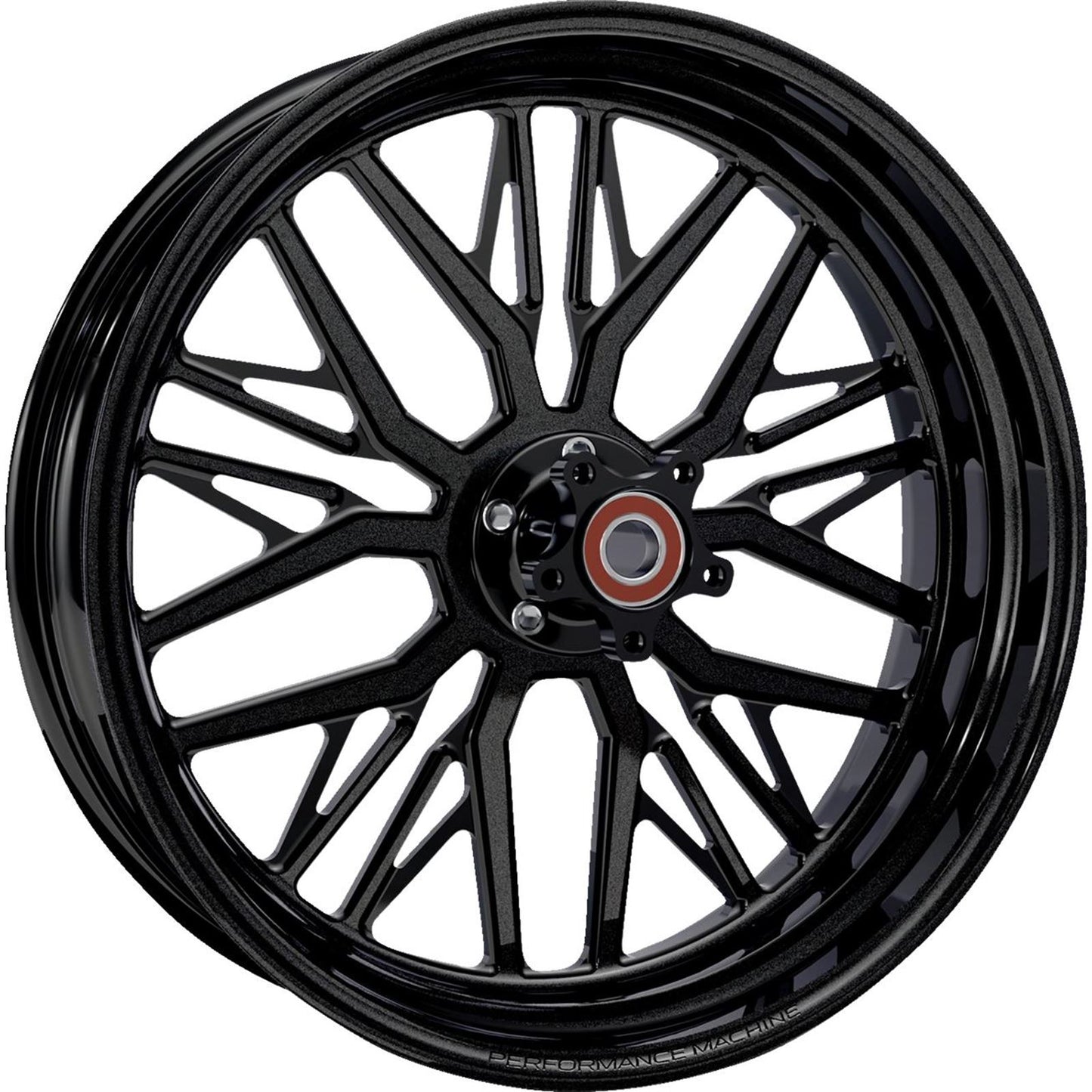 Performance Machine Wheel - Phatour - Front - Dual Disc/without ABS - 18 x 5.5 1202-7814R-NVS-SMB_1487216