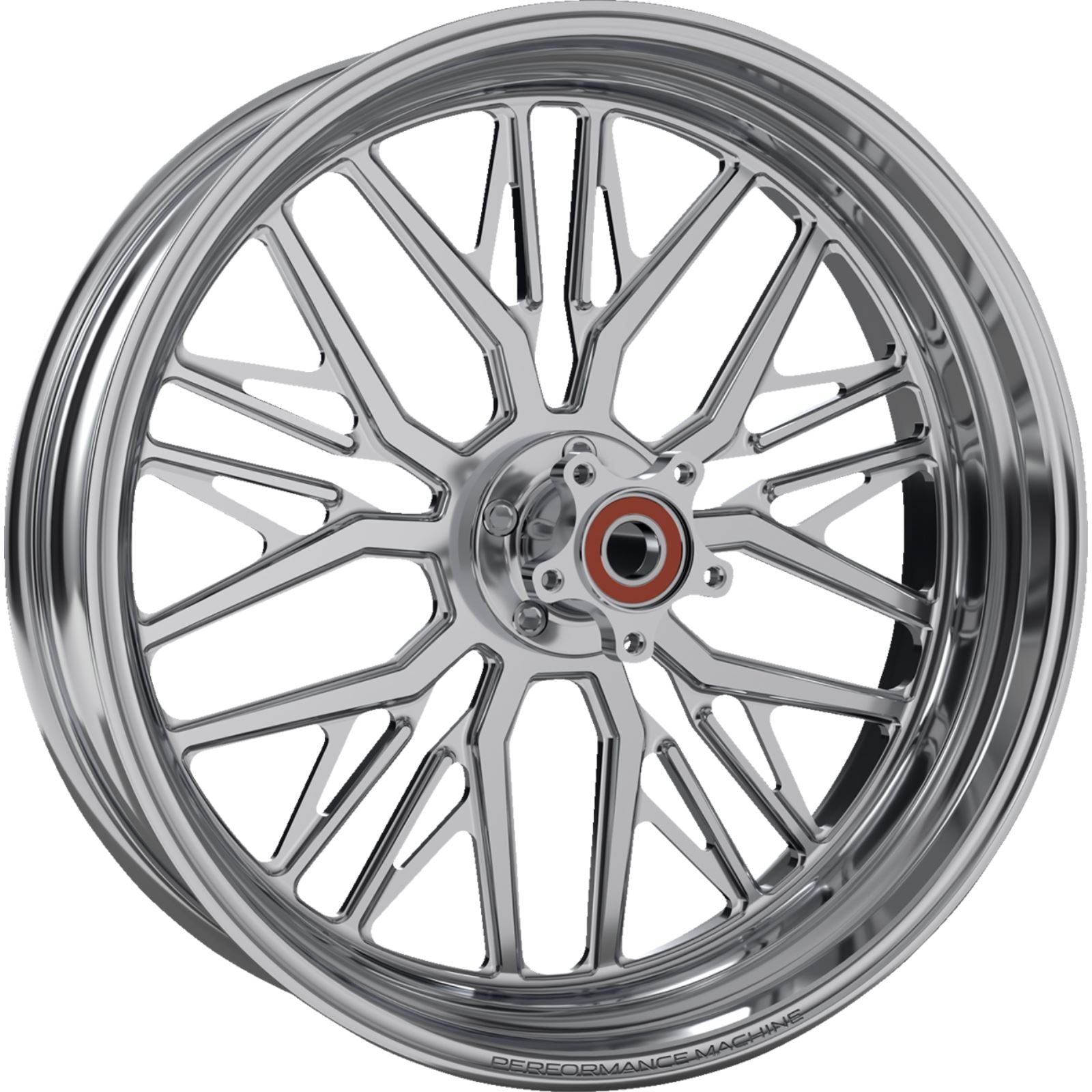 Performance Machine Wheel - Nivis - Rear - Single Disc/without ABS - Chrome 18x5.5 1270-7814R-NVS-CH_1438061