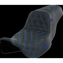 Saddlemen Pro Series SDC Performance Seat - without Backrest - Blue Stitch SC80807BLU_1443865