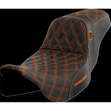 Saddlemen Pro Series SDC Performance Seat - without Backrest - Orange Stitch SC80807ORA_1443862