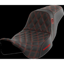 Saddlemen Pro Series SDC Performance Seat - without Backrest - Red Stitch SC80807RED_1443861