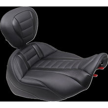 Mustang Motorcycle Products Deluxe Touring Solo Seat - Metal Stitch - FLT/FLH '23-'24 89401GM_1442556