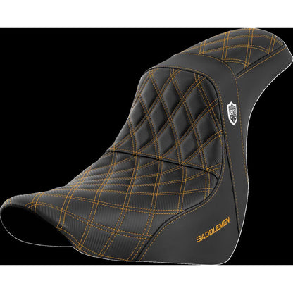 Saddlemen Pro Series SDC Performance Seat - Gold Stitch - FL/FX '18-'20 SC81829GOL_1440079