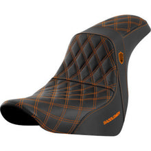 Saddlemen Pro Series SDC Performance Seat - without Backrest - Orange Stitch SC81829ORA_1768091